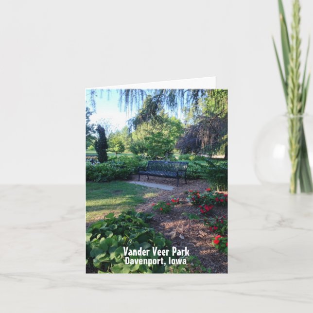 No cartão de nota do parque (Frente)