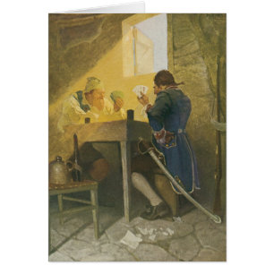 No Cartões da Gaiola de Cluny pela NC Wyeth