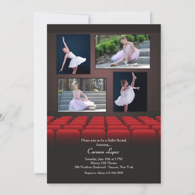 No Convite de Fotografia do Big Screen 4 (Frente)