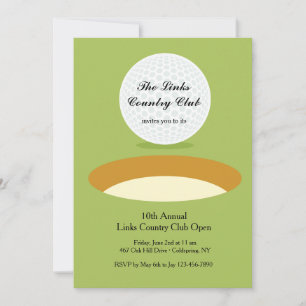 No Convite De Golfe De Borda