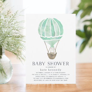 No Convite para Chás de fraldas Aéreos Casa