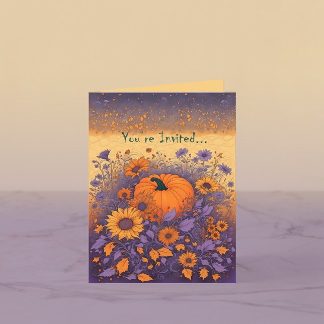 No Convite para o Hallowe'en Garden (Criador carregado)