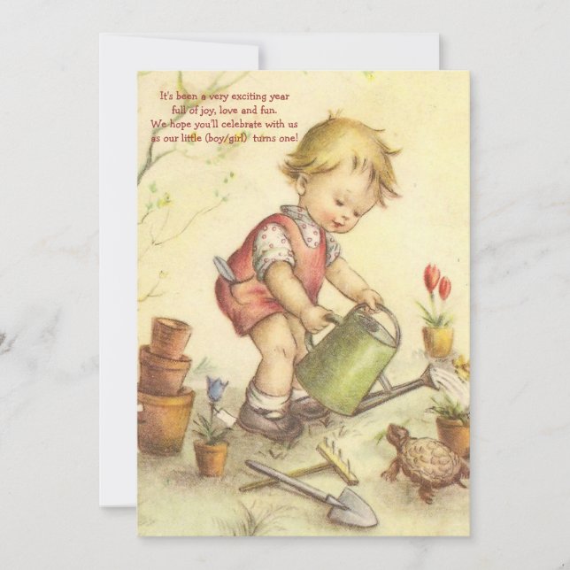 No Convite Para O Jardim (Frente)