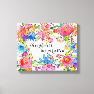 No entanto, ela persistiu na Canvas Inspiracional