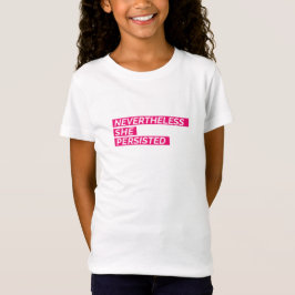 No Entanto, Persiste A Camiseta De Meninas