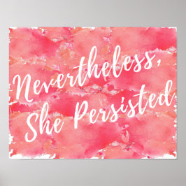 No entanto, Persiste a Poster