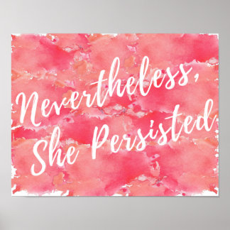 No entanto, Persiste a Poster