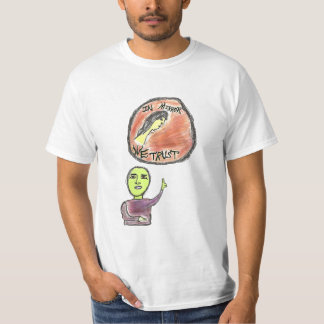 No espelho nós confiamos o t-shirt