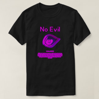 No Evil - Purple Passion - Camiseta