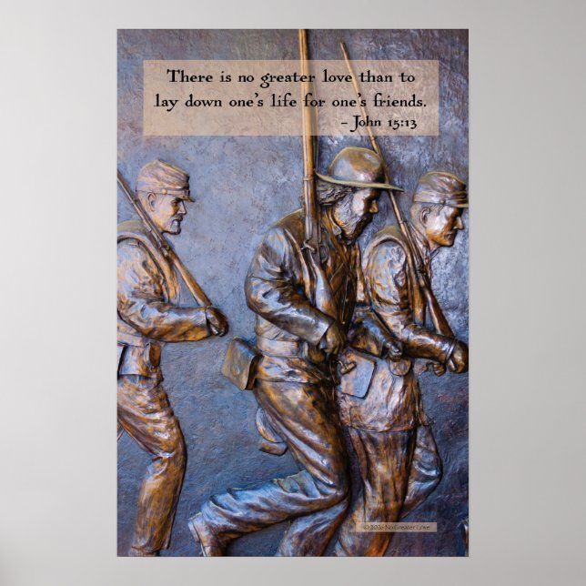 No Greater Love 2026 Art Show Poster (Frente)