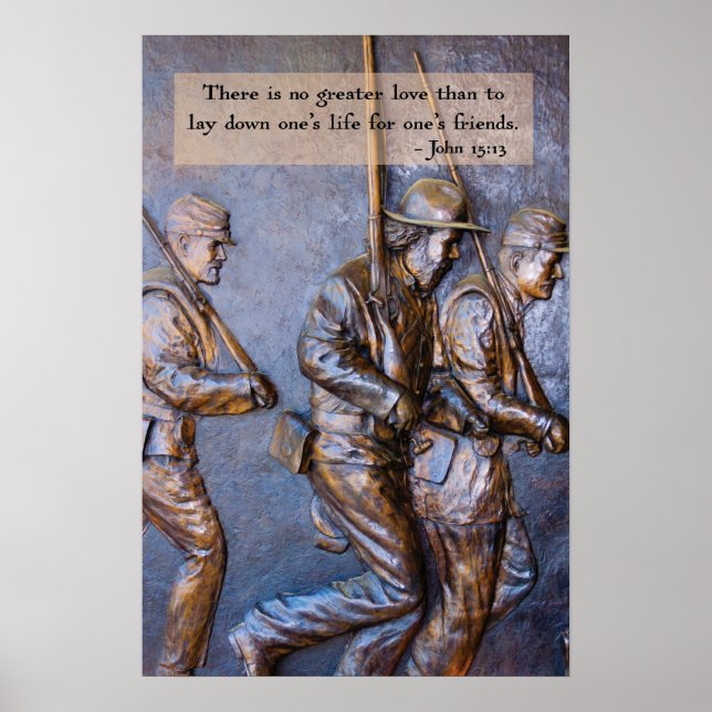 No Greater Love 2026 Art Show Poster (Frente)