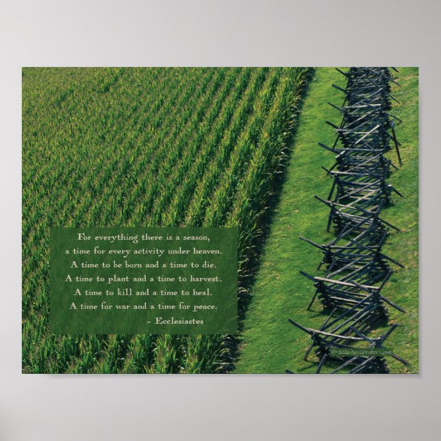 No Greater Love Poster (Frente)