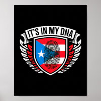 no Impressão Digital de DNA na Bandeira Porto-Riqu
