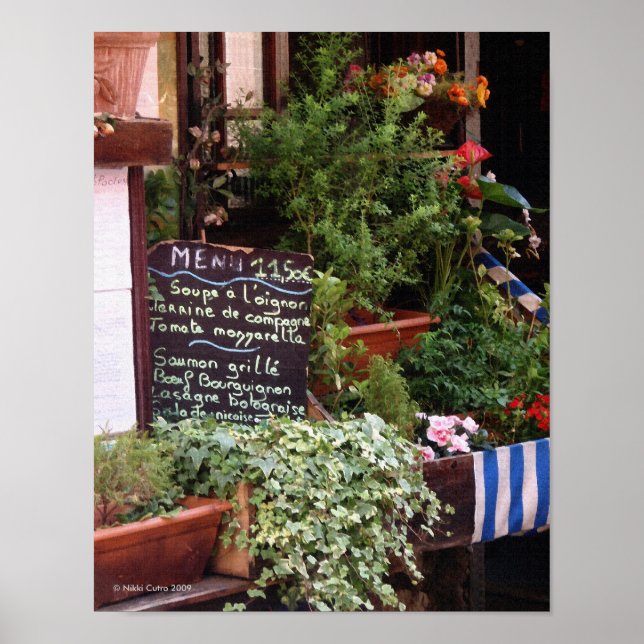 No Impressão do menu (Frente)