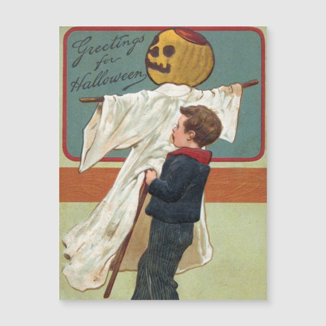 No início dos anos 1900, saudações Vintage Hallowe (Frente)