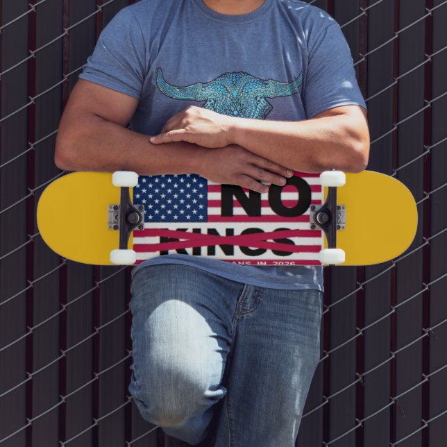 "NO kings" Skateboard (Ao ar livre 3)