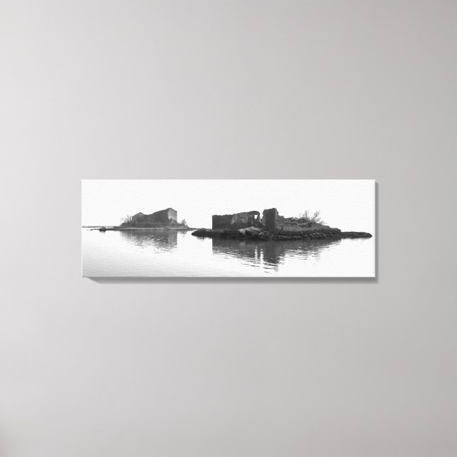 NO LAGOON Stretered Canvas Print (Impressão de tel (Frente)