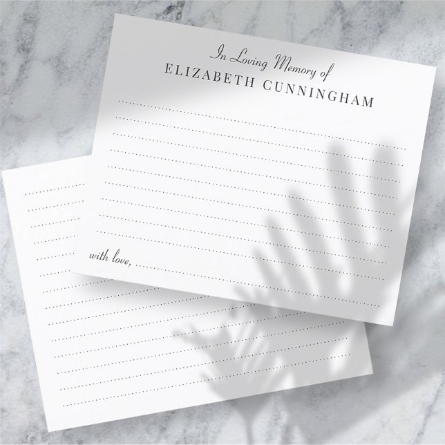 No Loving Memory Funeral Classic Compartilha Uma M (Criador carregado)