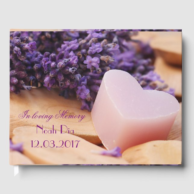 No Loving Memory Guest Book: Livro de Convidados F (Frente)