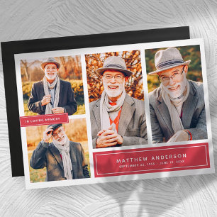 No Loving Memory Modern Color Quatro Fotos