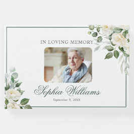 No Loving Memory White Floral Funeral, Livro de Co
