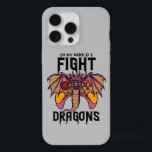 No Meu Mundo Eu Luto Com Dragões<br><div class="desc">Design fantástico com dragão para jogador</div>