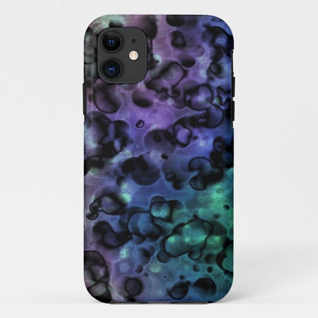 No Microscópio, Capas Verdes Azuis Roxas (Verso)