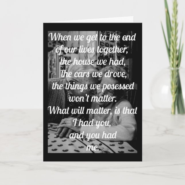 NO NOSSO **10º** CARTÃO ANIVERSÁRIO DE CASAMENTO (Frente)