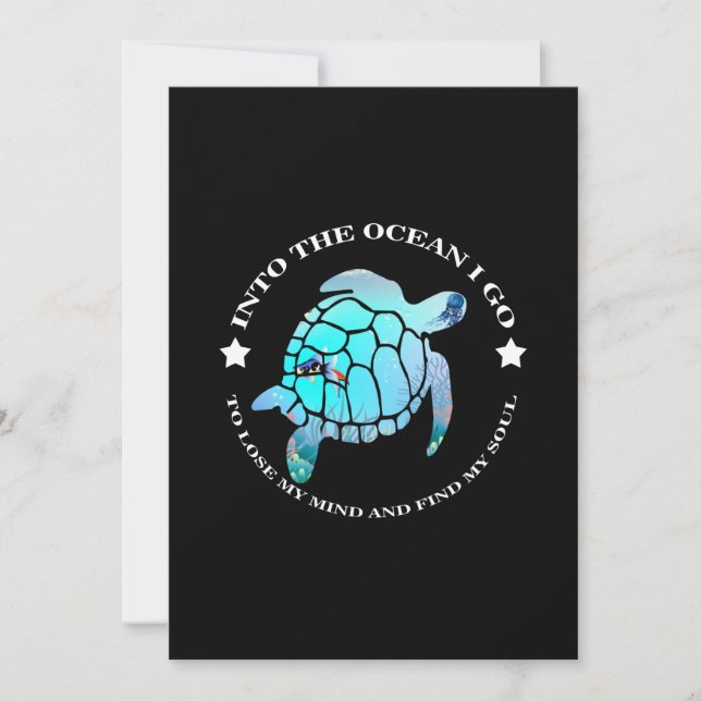 No Oceano Eu Vou Ao Perder Minha Mente E Encontro  (Frente)