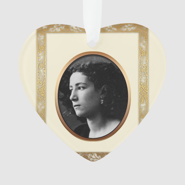 No ornamento memorável 1 da foto feita sob (Frente)