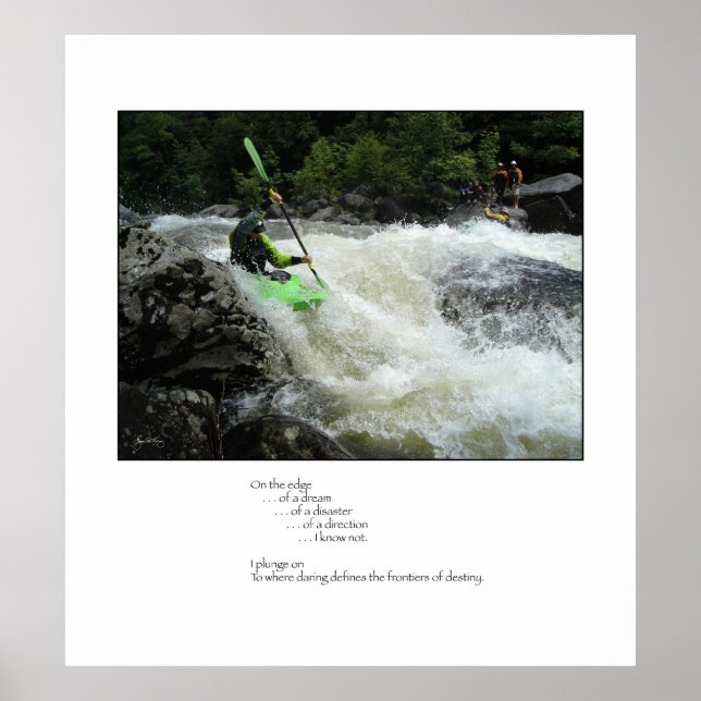 No Poster de borda (Frente)