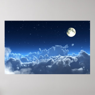 No Poster De Lua Pálido