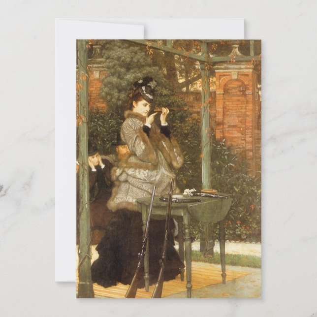 No Rifle Range de James Tissot, Vintage Art (Frente)