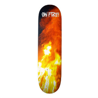 No skate do fogo