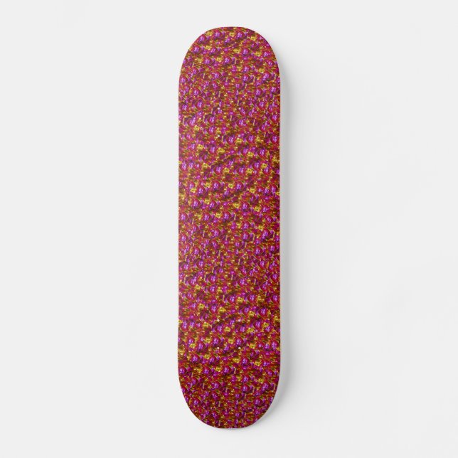 No skate rosa (Frente)