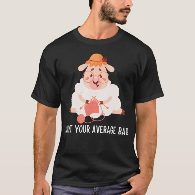 Nó Sua Bolsa Média Camiseta Divertida para Mulhere (Frente)