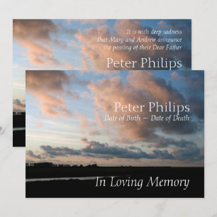 No Sunset 1 Anúncio do Serviço de Memória Pací