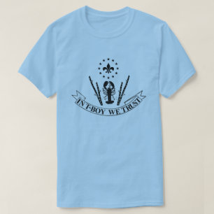 No T-Menino nós confiamos a camiseta engraçada de