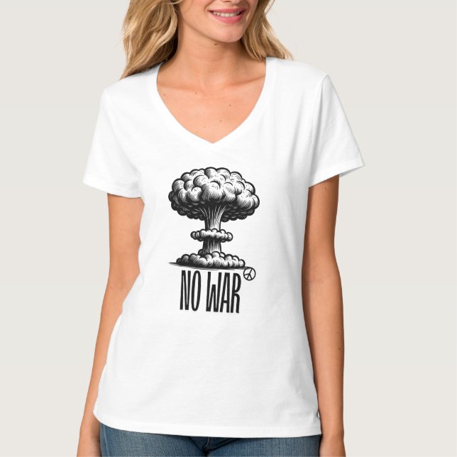 NO TO WAR T-Shirt (Frente)