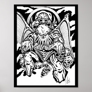 "NO TRONCO DE HÁCULAS" Art Impressão RICHARD DEAN