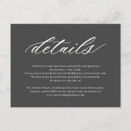 No Último Cartão de Gabinete de Casamento de Cor E