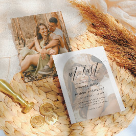 No Último Casamento de Fotos de Caligrafia e Arch