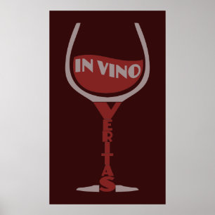 No Vino Veritas, poster personalizado
