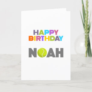 Noah Birthday Cartões de agradecimentos