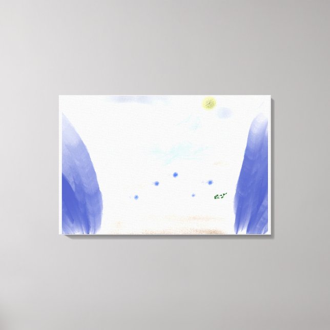 Noah's Flock Saw... Canvas Print (Frente)