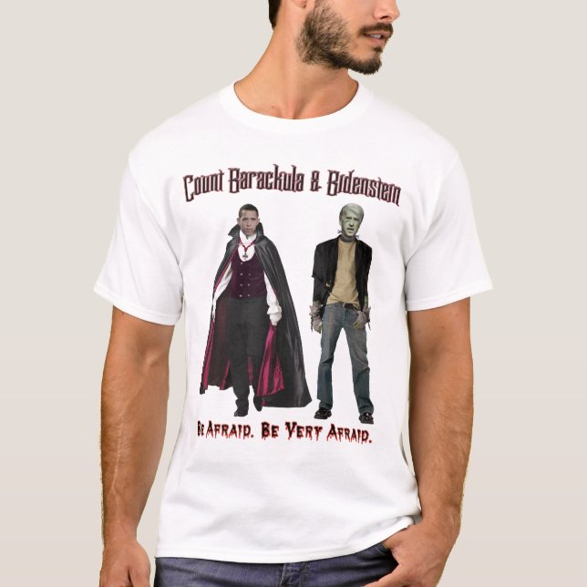 Nobama o Dia das Bruxas - t-shirt de Barackula & (Frente)