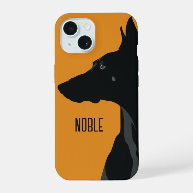 Noble Black Doberman (Verso)