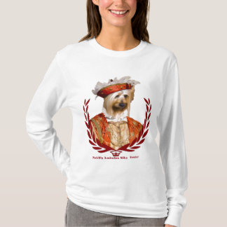 Nobreza australiana do t-shirt de Terrier de seda