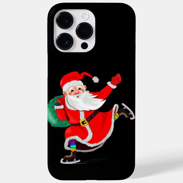 Noel Claus Natal Dotando Cores Personalizadas (Verso)