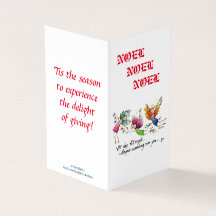 Noel Happy Colorful Angels vigiando você Holid